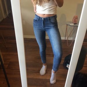 Crop ankle jeans